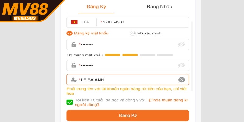 Thành viên lưu ý cập nhật thông tin nếu có thay đổi email, SĐT