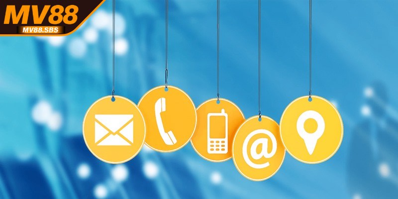 Live Chat là công cụ hỗ trợ có ngay trên website chính thức của MV88