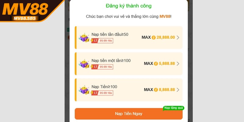 Khi nạp tiền MV88 mang đến nhiều lợi ích thiết thực cho người chơi