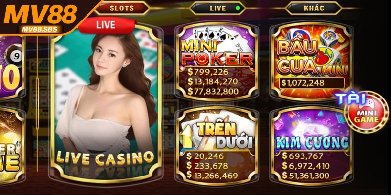 Nổ hũ mini poker một trong những trò chơi đổi thưởng quen thuộc