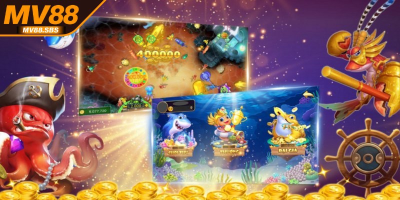 Game bắn cá miễn phí là phiên bản trò chơi săn cá thú vị 