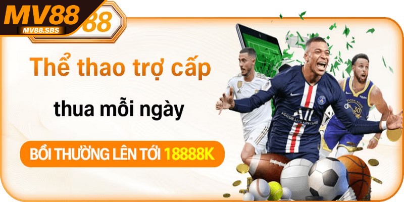 Thể thao là một trong những sảnh nổi bật nhất trên nền tảng MV88